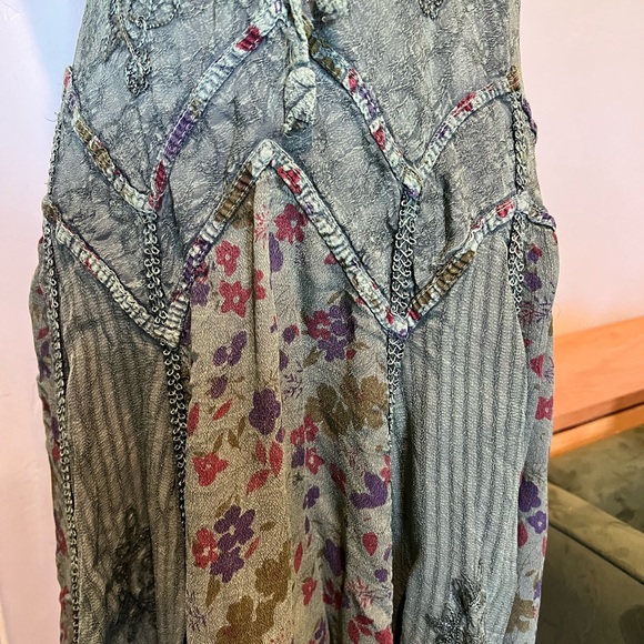 Vintage Fairy core Floral Maxi Dress - Picture 5 of 6